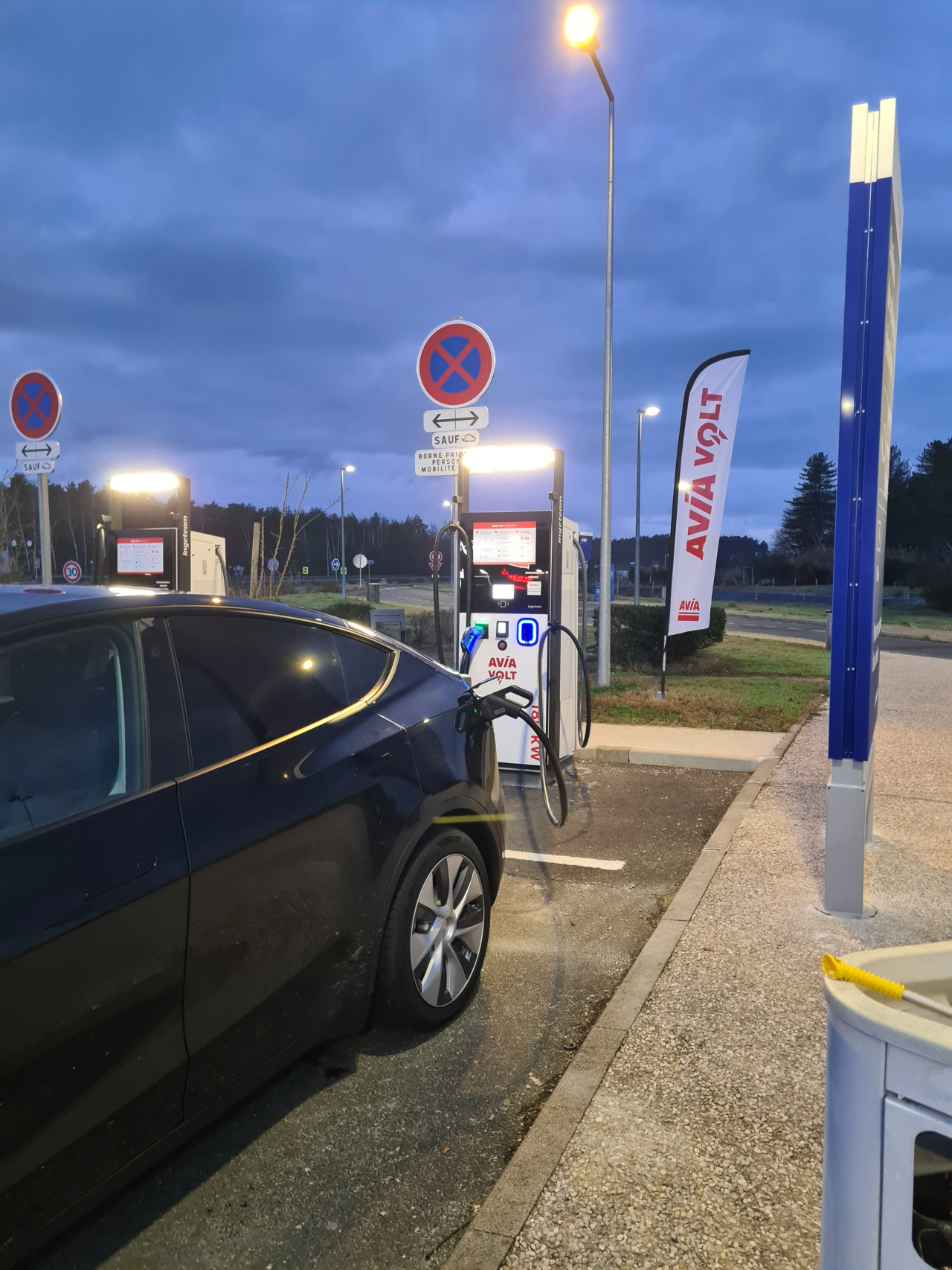 Bornes de recharge DC 