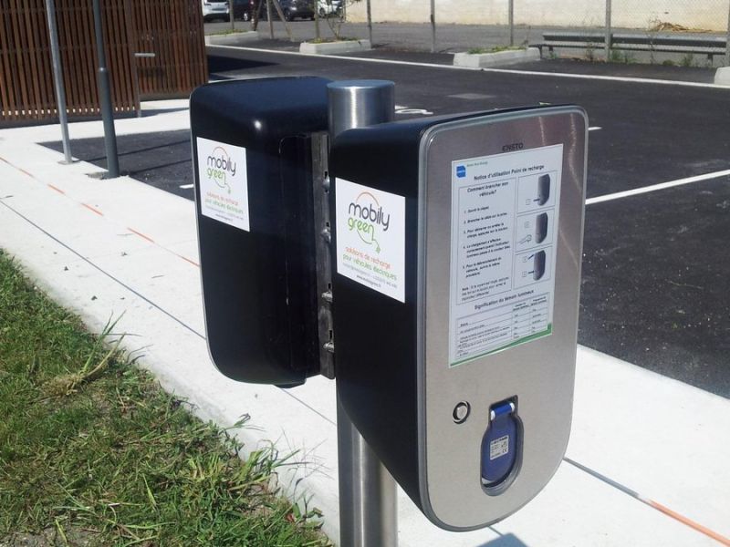 borne de recharge 22kw