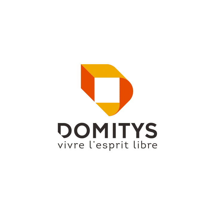 Logo Domitys, nous a fait confiance pour leur projet d'installation de bornes de recharge