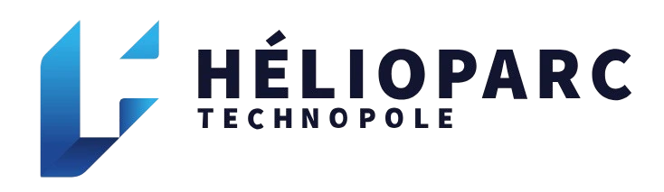 Logo Hélioparc, nous a fait confiance pour leur projet d'installation de bornes de recharge