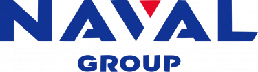 Logo Naval Group, nous a fait confiance pour leur projet d'installation de bornes de recharge